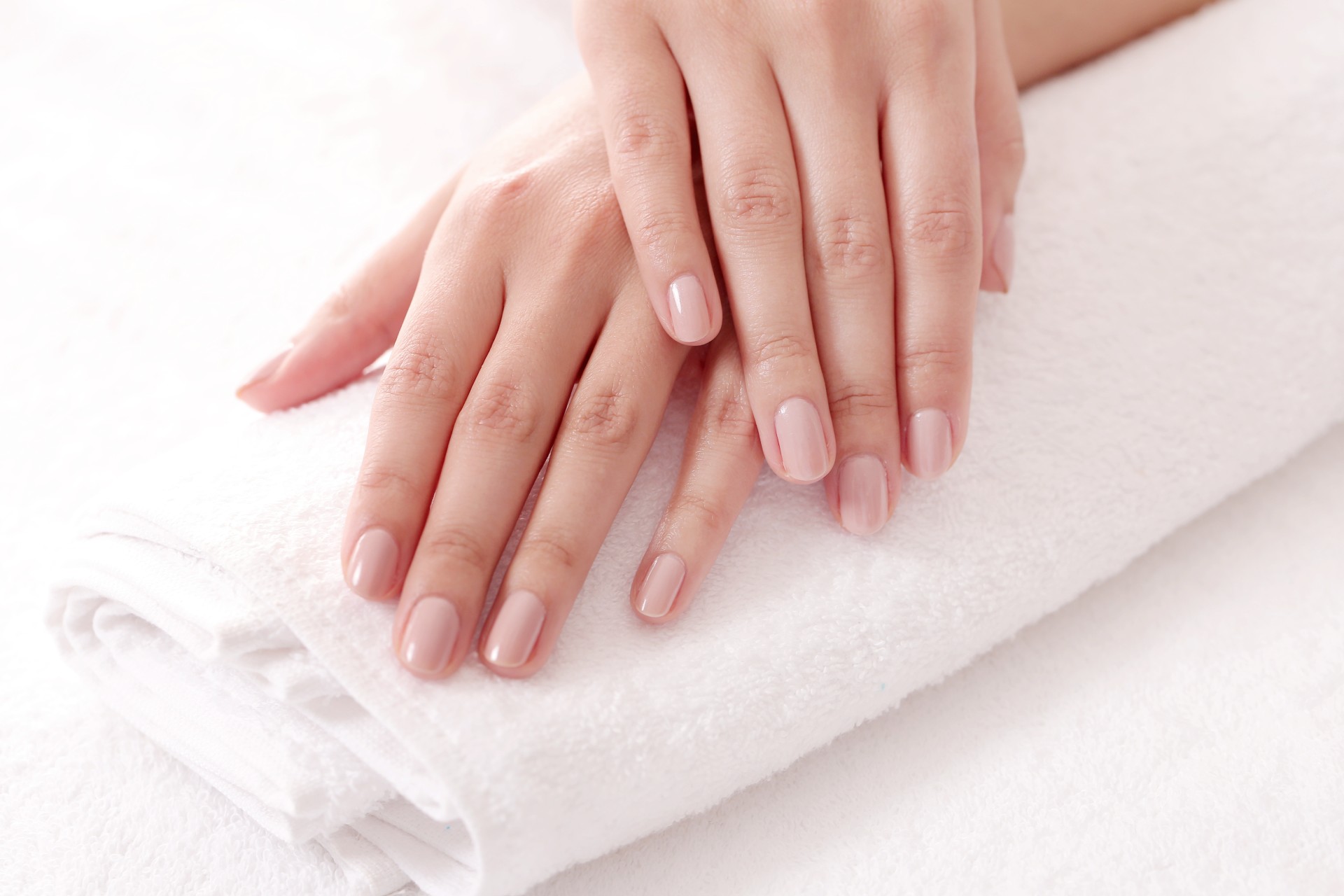 Hands with nice nails